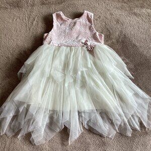 12M VGUC Mia & Mimi Floral Tulle Party Dress